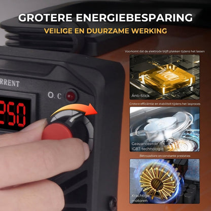 MMA Inverter Schweißgerät 250A – Braveld (Bild 5 von 5)