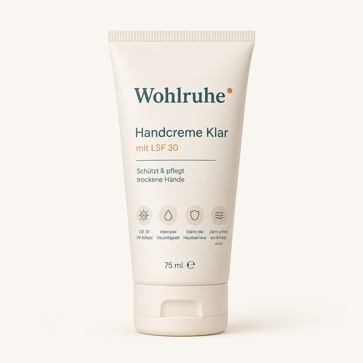 Wohlruhe Handcreme Klar · mit LSF 30